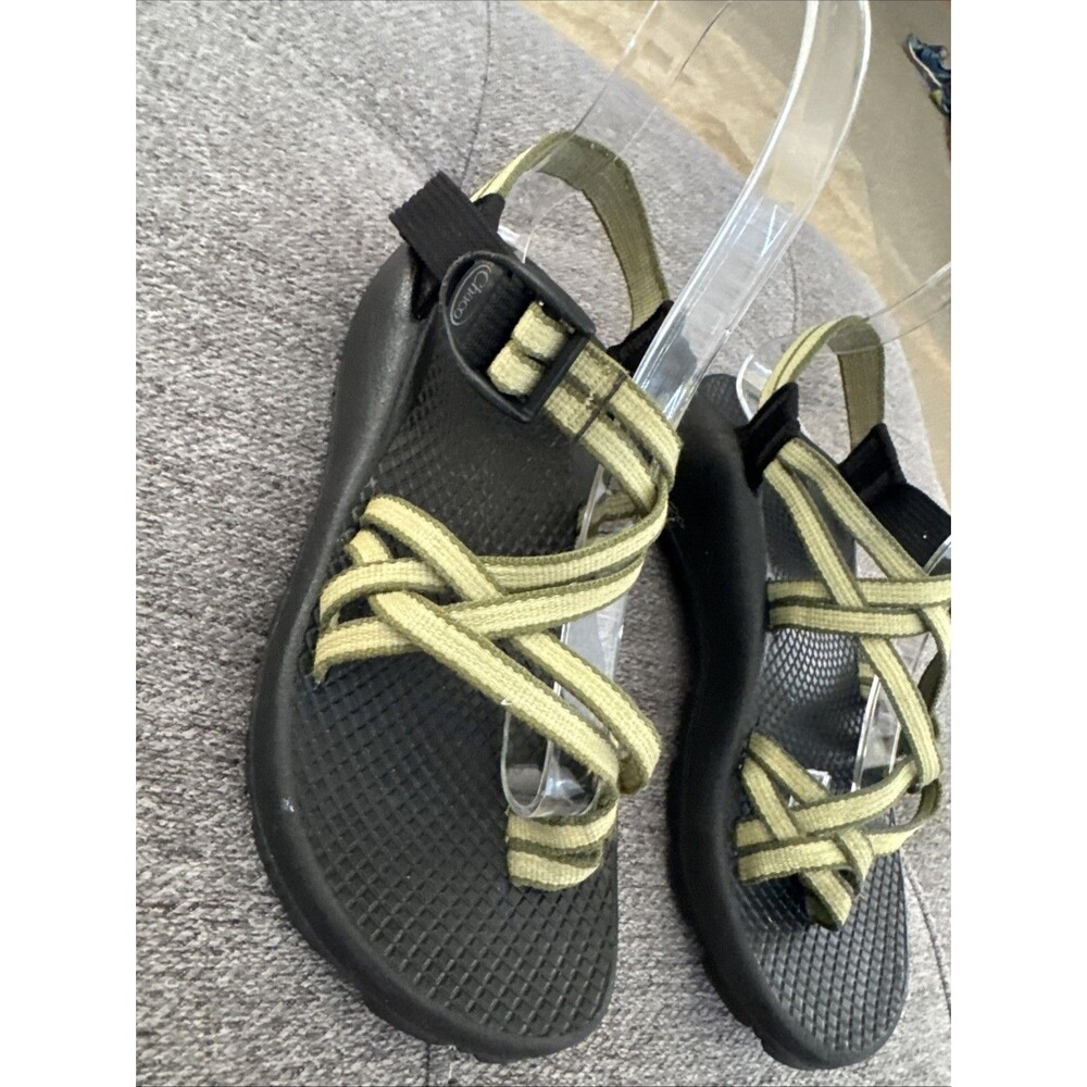Chaco Z Cloud X2 Vibram Sandals Women’s 5  Sunlit Green Strappy Hiking - Picture 6 of 16